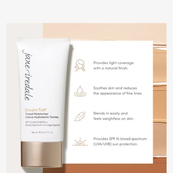 Jane Iredale Dream Tint Tinted Moisturizer - Light - Picture 3 of 5